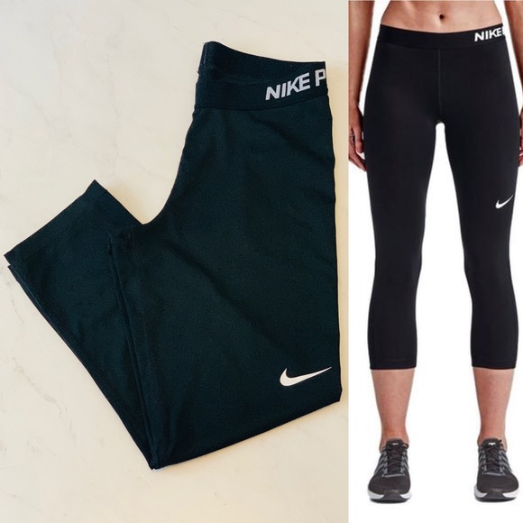 Nike Pants - Nike Pro Cool Dri-Fit Training Capri Legging Black